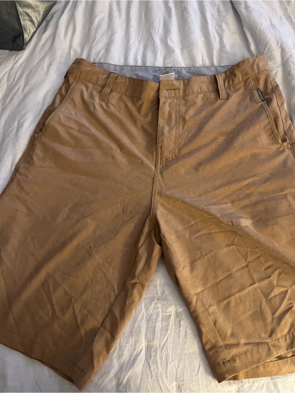 Men's Tan Chino Shorts - Classic Everyday Khaki